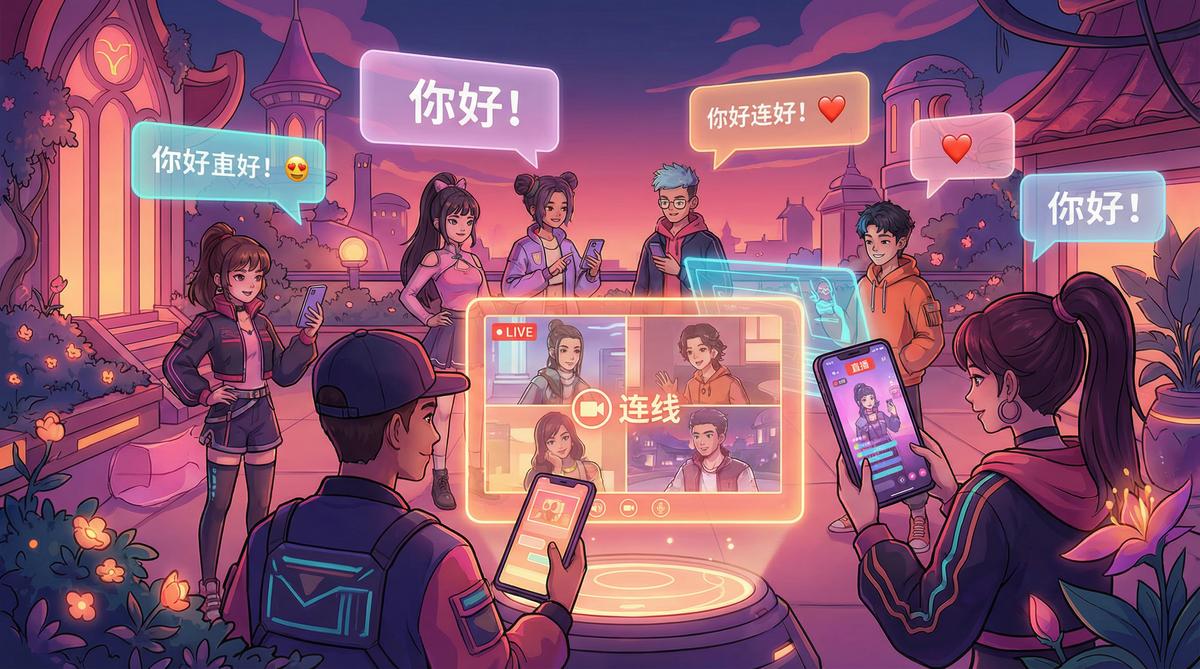 媚黑视频社区互动